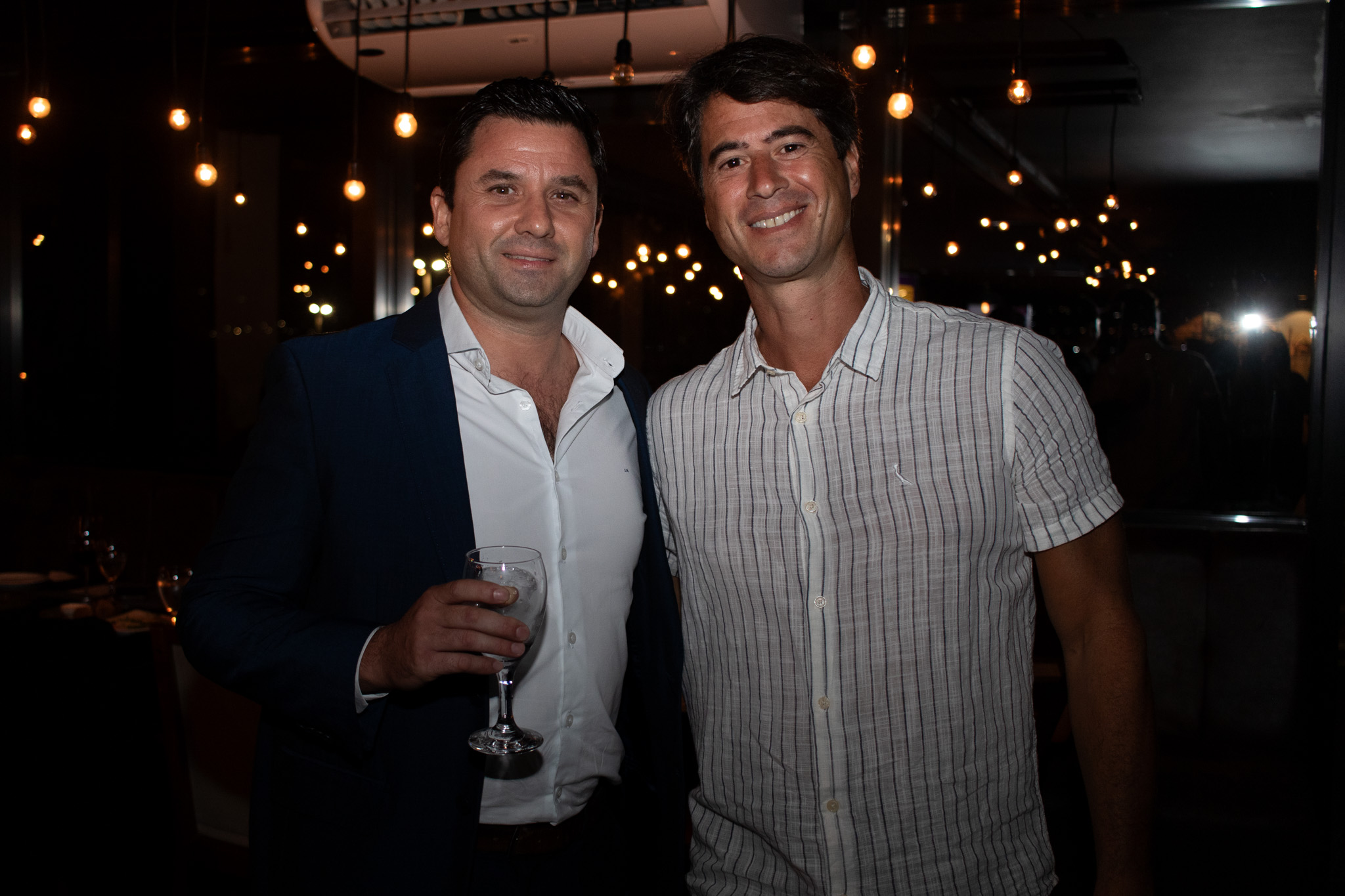 Isaac Martí e Oswaldo Scatufo